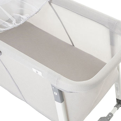 Venice Child Malibu Dreams Portable Rocking Mini Bassinet w/ Cover Sheet, Gray - VMInnovations