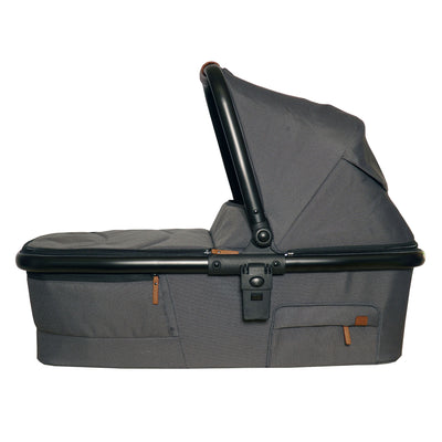 Venice Child Stroller Stand Alone Bassinet w/Sunshade, Eclipse Black (Open Box) - VMInnovations