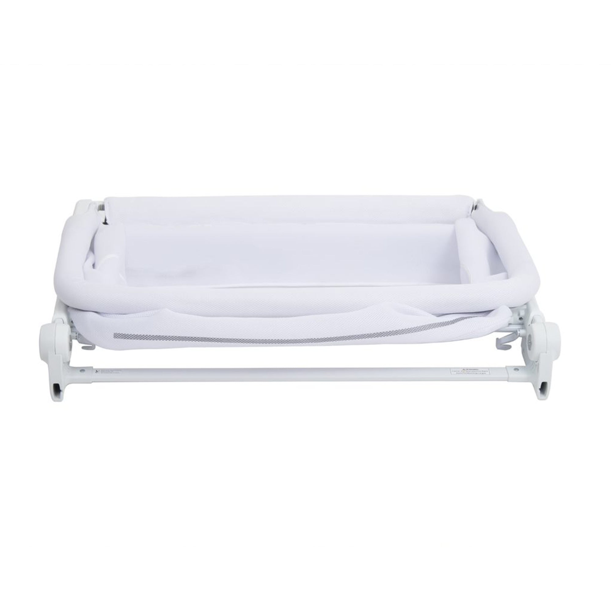 Venice Child Sunset Dreaming Portable Lockable Bedside Bassinet Crib, White