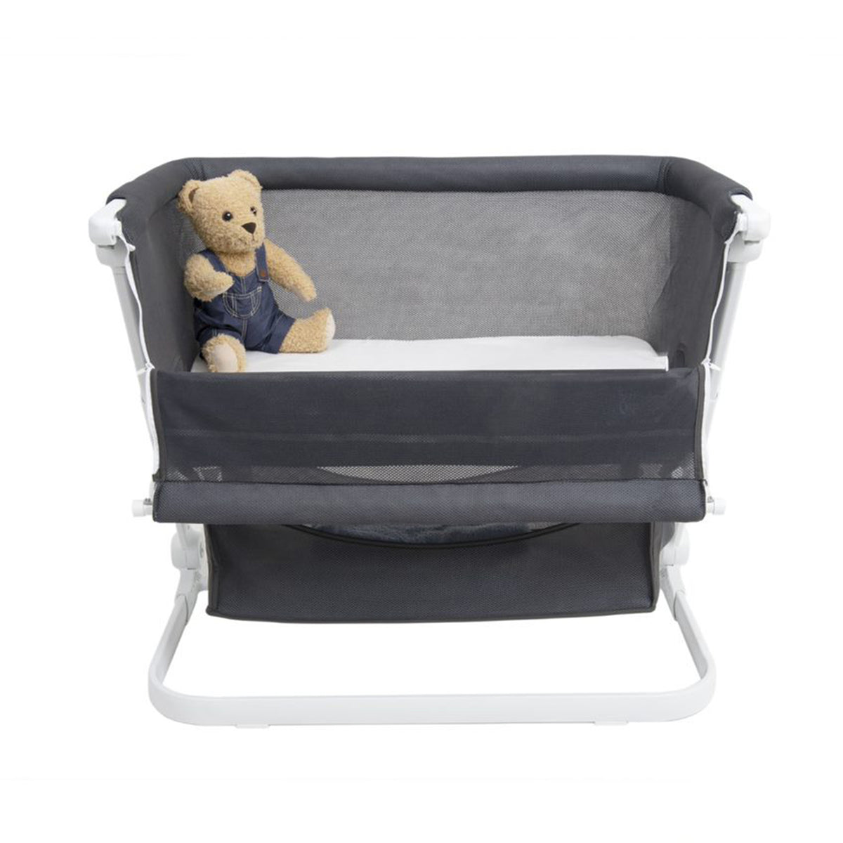 Venice Child Sunset Dreaming Portable Bedside Co Sleeper Bassinet Crib, Gray - VMInnovations