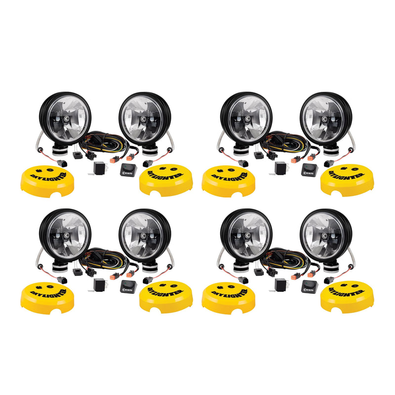KC HiLiTES 653 Universal 6 In Gravity LED G6 Daylighter Vehicle Lights (8 Pack)