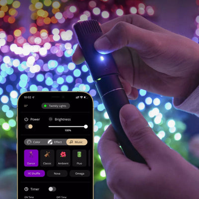 Twinkly Strings App-Controlled Smart LED Christmas Lights 400 Multicolor (2Pack) - VMInnovations