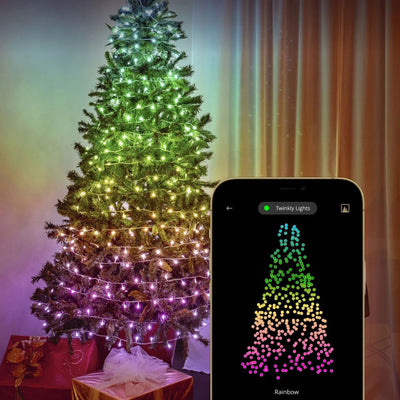 Twinkly Strings App-Controlled Smart LED Christmas Lights 400 Multicolor (4Pack) - VMInnovations