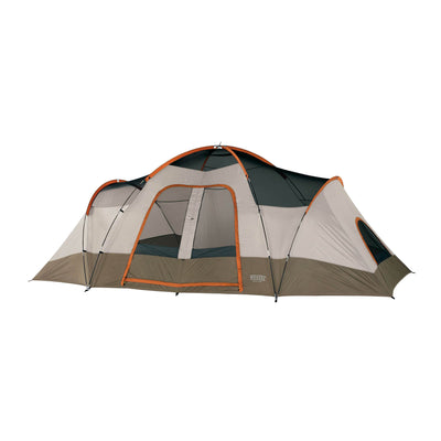 Insta-Bed Queen Air Bed, 6 Piece Queen Bedding, and Wenzel 9 Person Camping Tent