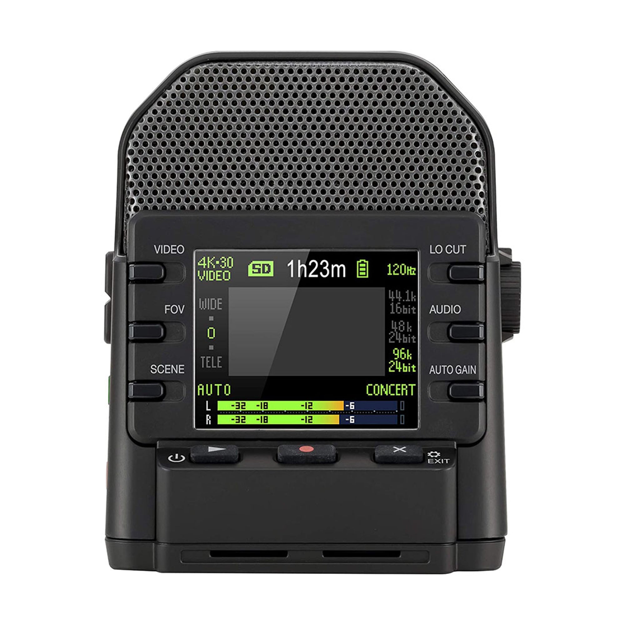 Zoom Q2N-4K Camera Recorder & ZH1N Digital Audio Recorder w/ Built in Microphone