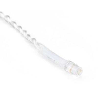 Twinkly Icicle App-Controlled Smart LED Christmas Lights 190 Amber/White (2Pack)