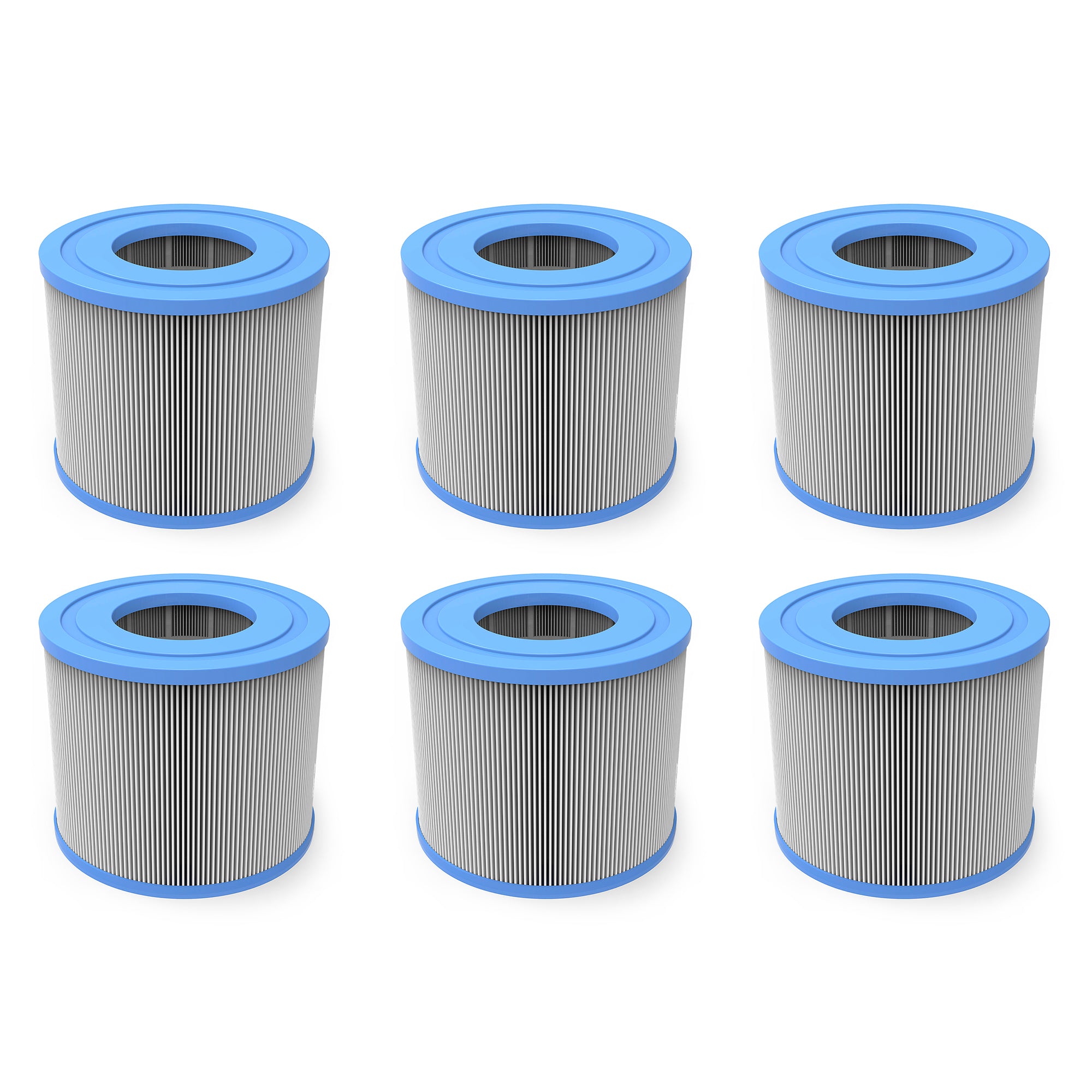 Avenli Professional Home SPA High Flow Water Filter Replacement Cartridge (6 Pk)