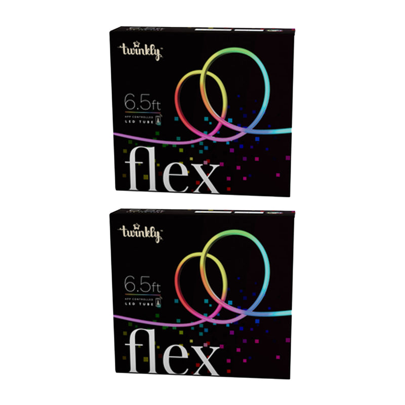 Twinkly Flex App-Controlled Flexible Light Tube RGB 16 Mil Colors 6.5&