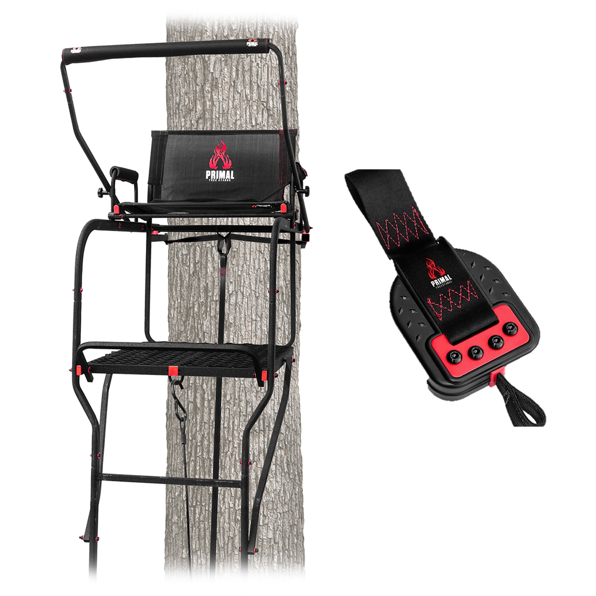 Primal Treestands Mack Daddy 22' Hunting Ladderstand w/ Descender