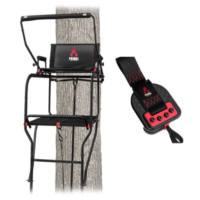 Primal Treestands Mac Daddy 17' Hunting Ladderstand w/Automatic Emergency Device