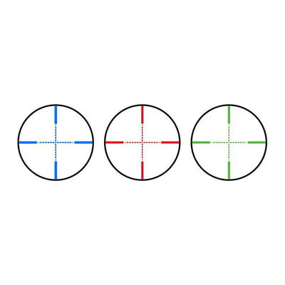 X Vision PSRD1 Prism Tri Color Optic Waterproof Rifle Hunting Scope for Shooting