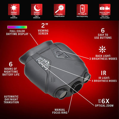X Vision Tactical Infrared Photo Videos Night Vision Binoculars for Hunting