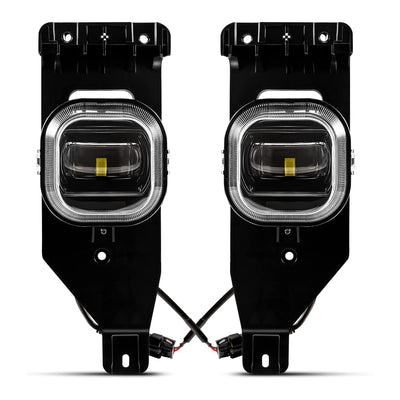 Fieryred LED Fog Light, Compatible w/ F250 & F350, Front Placement, (Open Box)