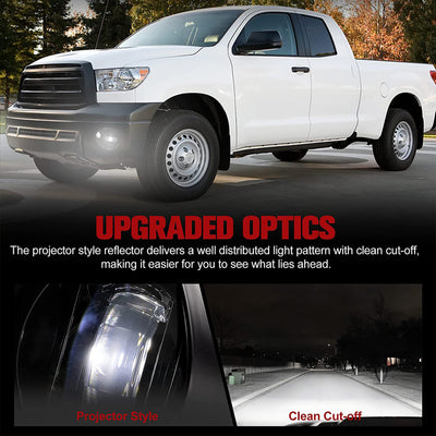 Fieryred LED Fog Light, 2007-2013 Toyota Tundra, Bumper Placement (Open Box)