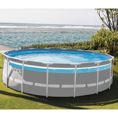 Intex 26729EH 16ft x 48in Prism Above Ground Swimming Pool Set w/ Chlorine Tabs