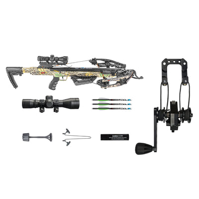 Killer Instinct Burner Hunting Crossbow & KI Series Ambidextrous Crank Reloader
