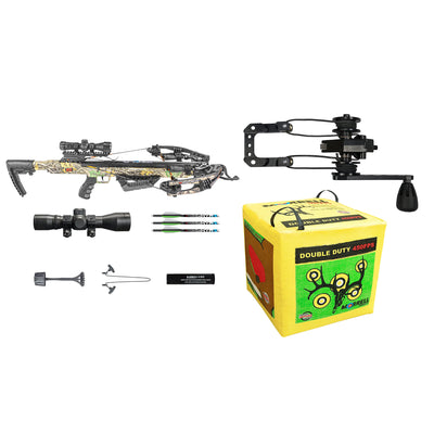 Killer Instinct Hunting Crossbow w/ Ambidextrous Cocker & Morrell Cube Target