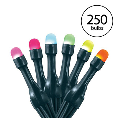 Home Heritage 16.3' Wrapped Dome Holiday Lights, App Control, 50 RGB LEDs,5 Pack - VMInnovations