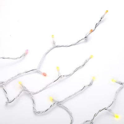 Home Heritage 7' Icicle Style Holiday Lights, App Controlled, 50 RGB LEDs 6 Pack