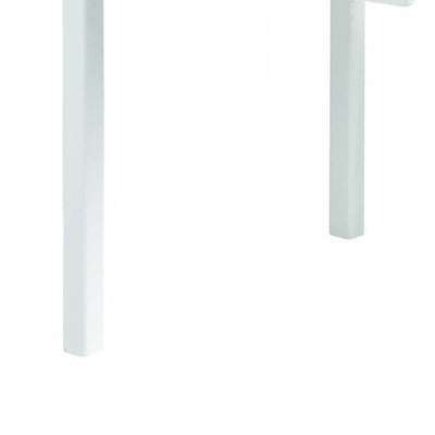 Classic Rectangular Wooden Toddler Table with Drawers, White (Open Box) - VMInnovations