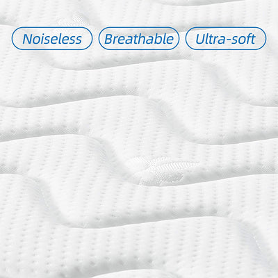BIKAHOM Bi-Comfer 14" Inflatable Mattress w/ Built In Air Pump, Full (Open Box) - VMInnovations