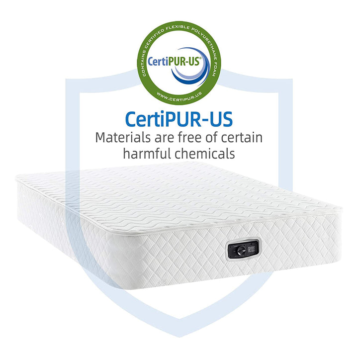 BIKAHOM Bi-Comfer 14" Inflatable Mattress w/ Built In Air Pump, Full (Open Box)