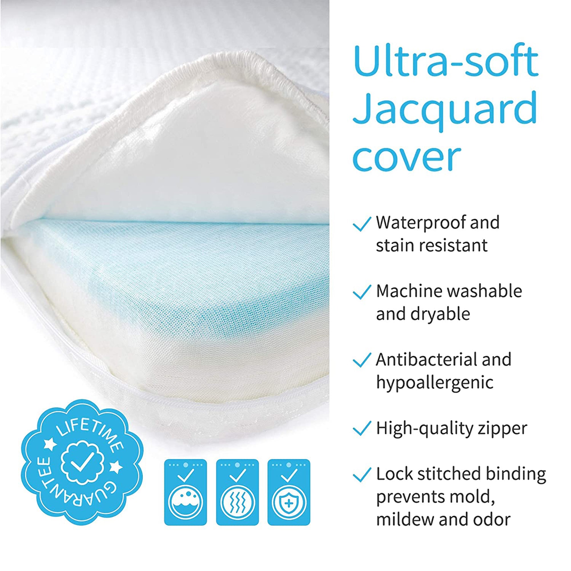 Pack n Play Tri Fold 2 Stage Waterproof Mini Crib Memory Foam Mattress (Used) - VMInnovations