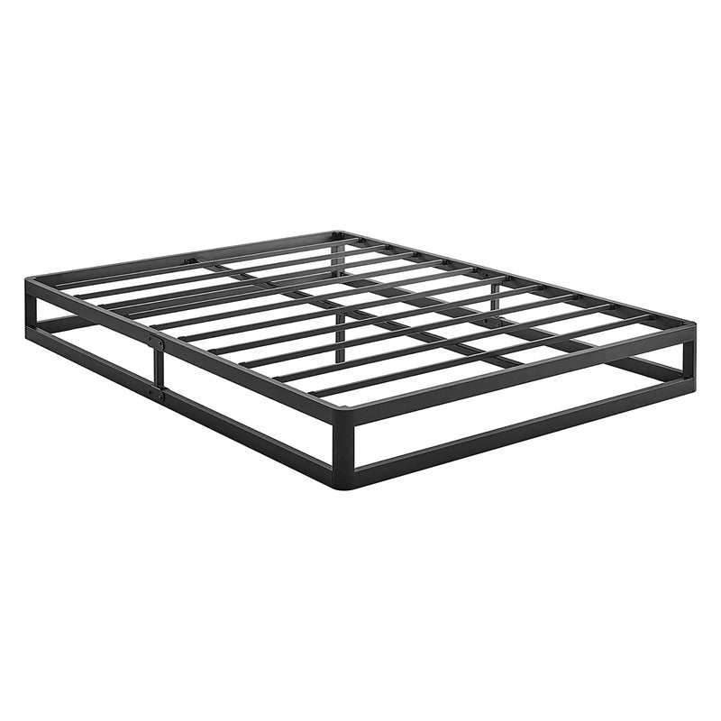 BIKAHOM Modern 9 Inch Platform Metal Bed Frame with Steel Foundation, Queen Size