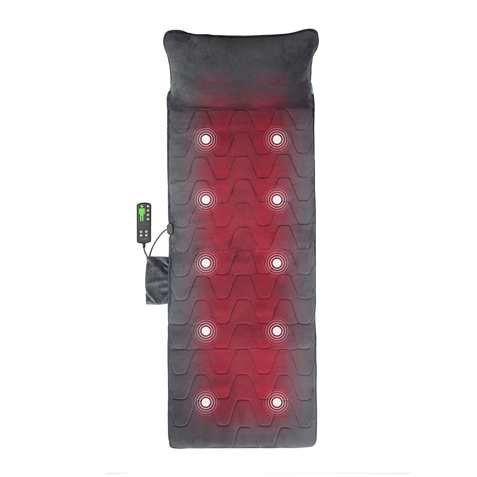 Bi-Comfer Full Body Electric Massage Mat/Heating Pad w/ Remote Control (Used) - VMInnovations