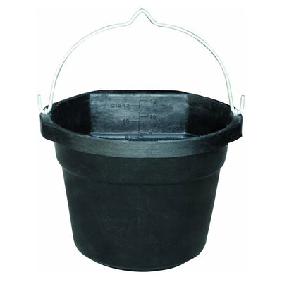 Farm Innovators FB 80R Rubber 3 Gallon Flat Back Heated Bucket 70 Watt (2 Pack)