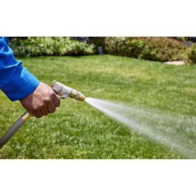 Underhill Twist-Ease Kink Eliminator + 7 Spray Nozzle + 75 Foot Garden Hose