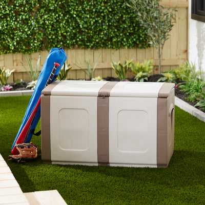 Regular Outdoor Heavy Duty Plastic Storage Deck Box (Open Box) - VMInnovations