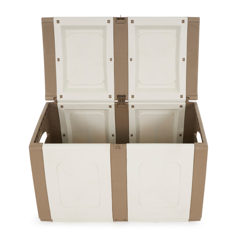 Regular Outdoor Heavy Duty Plastic Storage Deck Box (Open Box)