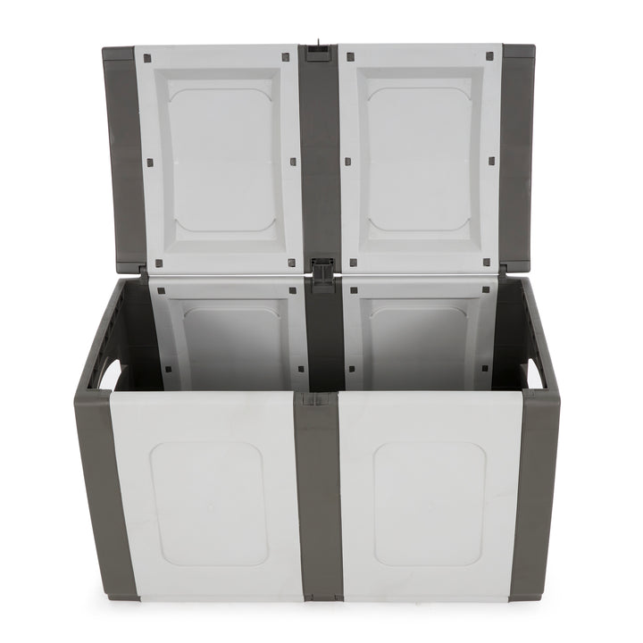 Homeplast Regular Outdoor Heavy Duty Plastic Storage Deck Box (Used) - VMInnovations