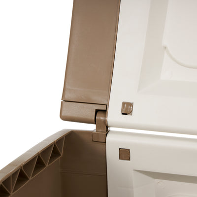Homeplast Bold 79 Gallon Plastic Storage Trunk Resin Deck Box (Open Box) - VMInnovations