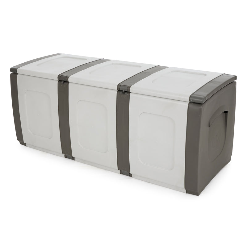 Homeplast Bold 79 Gallon Plastic Storage Trunk Resin Deck Box (Used)