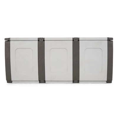 Homeplast Bold 79 Gallon Plastic Storage Trunk Resin Deck Box (Open Box) - VMInnovations