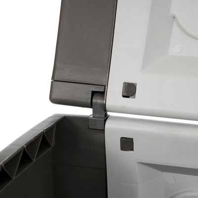 Homeplast Bold 79 Gallon Plastic Storage Trunk Resin Deck Box (Open Box) - VMInnovations