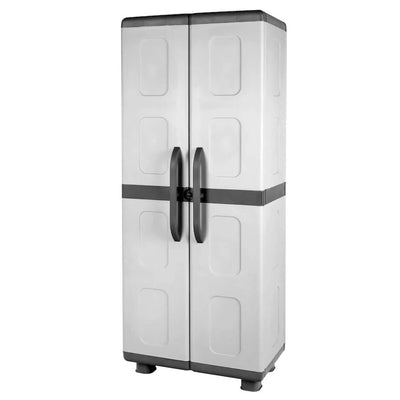 Homeplast Electra Storage Cabinet for Balcony or Garage, Gray (Open Box)