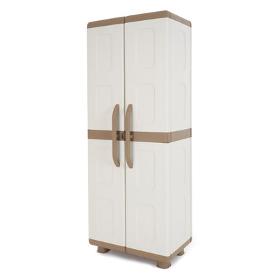 Homeplast Leto Indoor Outdoor Storage Cabinet & Shoe Rack (For Parts)
