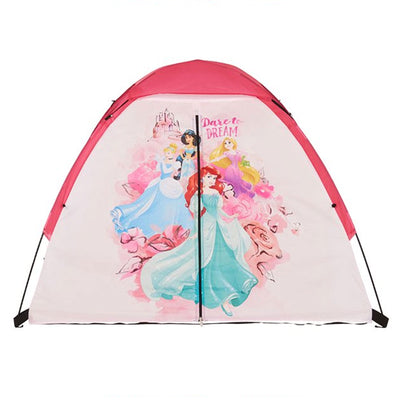 Exxel Disney Princess Kids 4 Piece Camping Set w/ Tent & Sleeping Bag (Open Box)