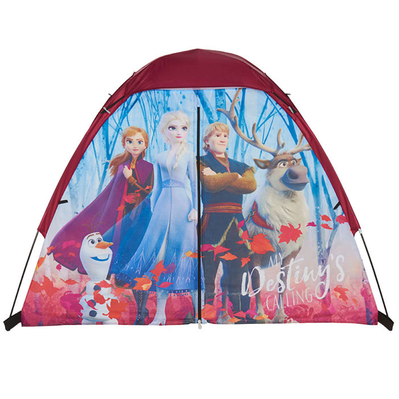 Exxel Disney Frozen 2 Kids 4 Piece Camping Set w/Tent & Sleeping Bag (Open Box)