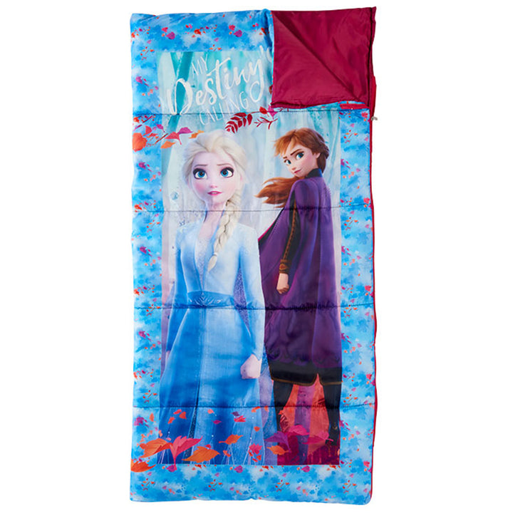 Exxel Disney Frozen 2 Kids 4 Piece Camping Set w/Tent & Sleeping Bag (Open Box) - VMInnovations