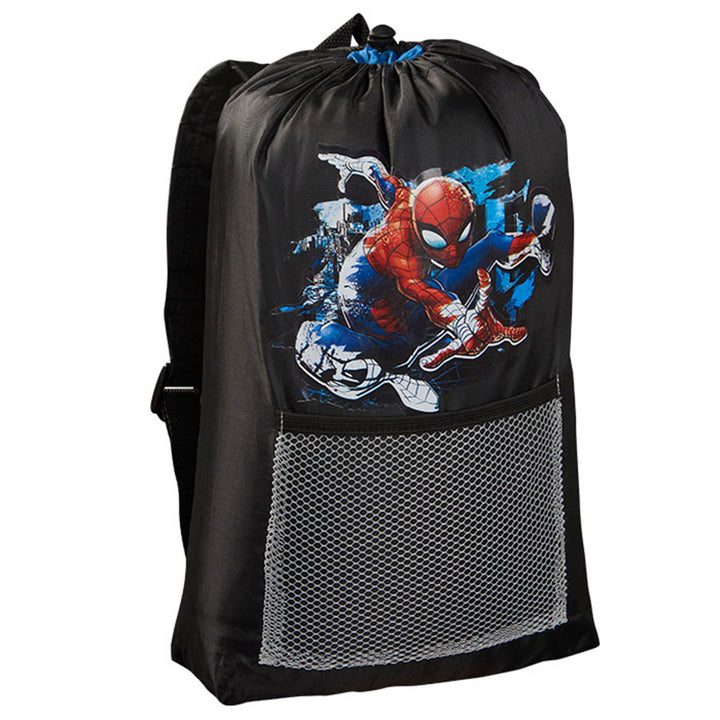 Exxel Marvel Spiderman Camping Set with Sleeping Bag and Backpack (Open Box)
