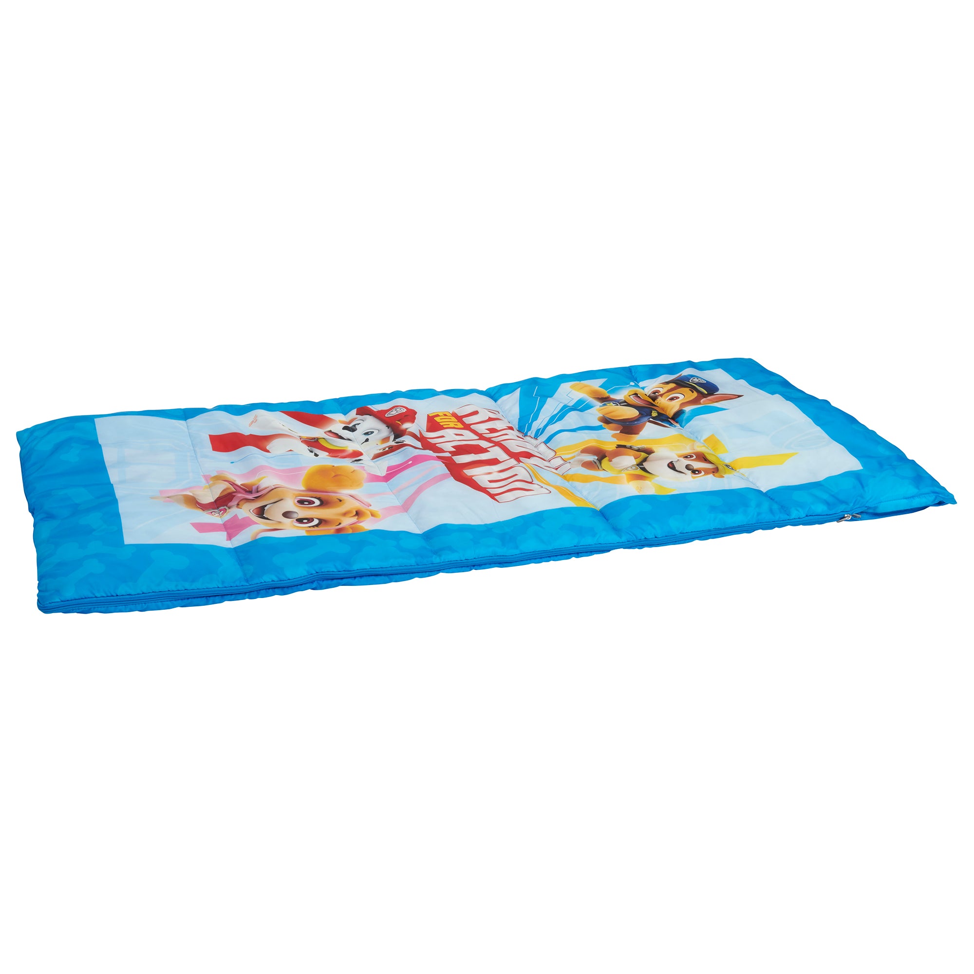 Exxel Outdoors Paw Patrol 2 Piece Indoor Outdoor Sleeping Bag w/ Backpack (Used) - VMInnovations