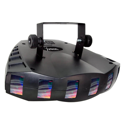 Chauvet DJ Derby X DMX-512 Multi-Colored LED RGB Strobe DJ Light Effect (2 Pack)