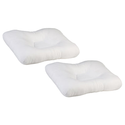 Core Products Tri-Core Firm Cervical Neck Support Contour Pillow, Full (2 Pack)