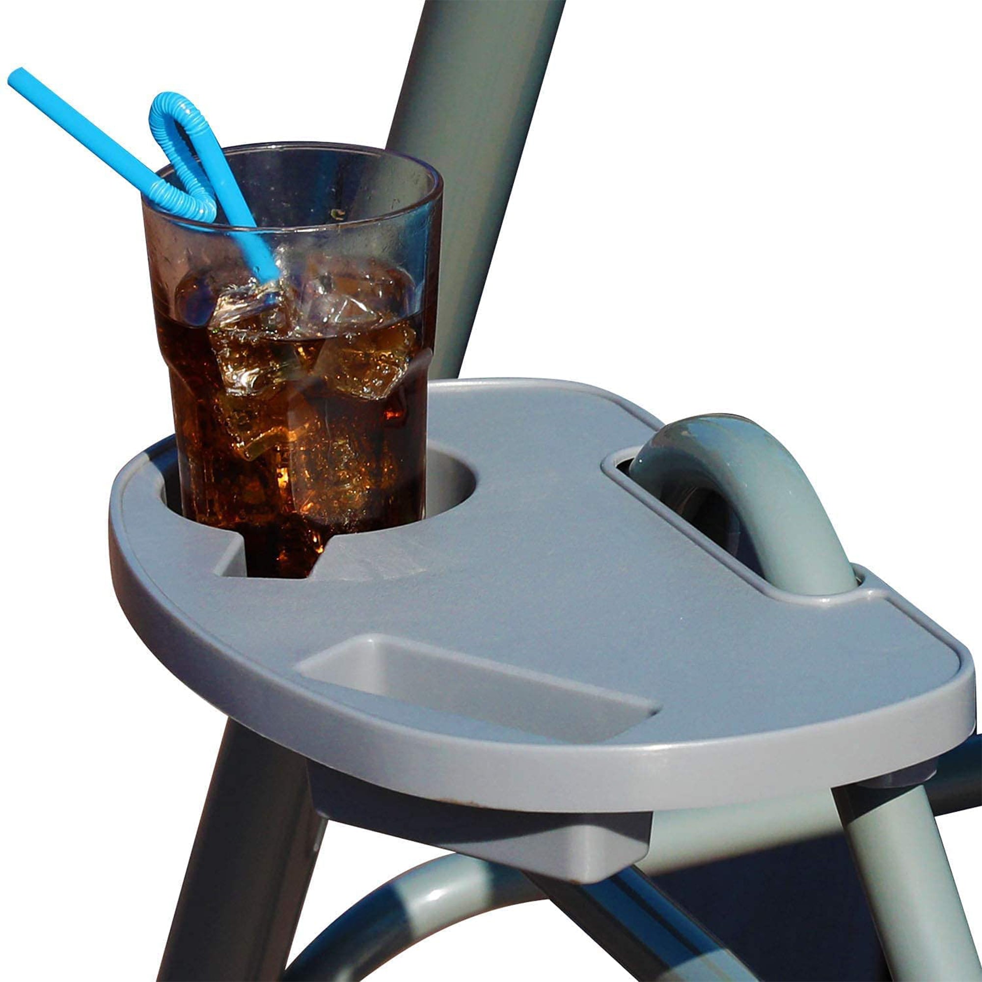 GOLDSUN 3 Person Swing w/Utility Tray, Removable Cushion & Canopy, (Used) - VMInnovations
