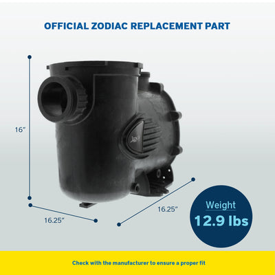 Zodiac Pump Body Replacement for Select Zodiac Jandy Pool and Spa Pumps (Used)
