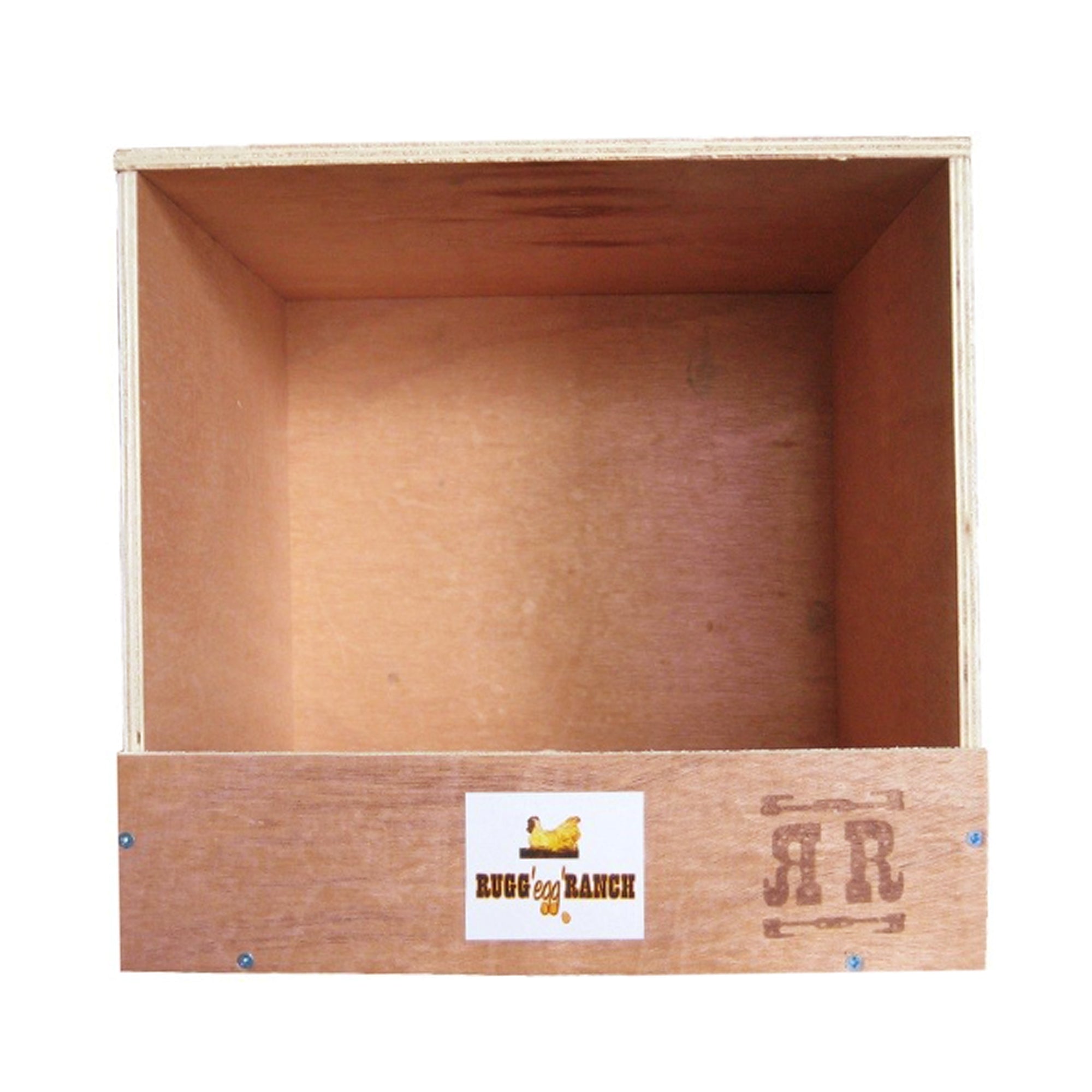Rugged Range Products Studio Chicken Coop Interior Nesting Box for 1 to 2 Hens - VMInnovations